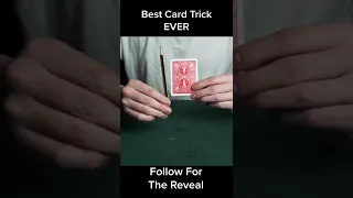 IMPOSSIBLE Card Trick 😂 #shorts