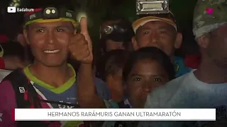 ¡Más rápidos que el viento! Hermanos rarámuris ganan ultramaratón