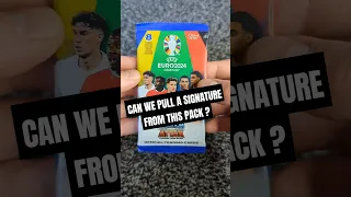 Topps match attax Euro 2024 pack opening #shorts