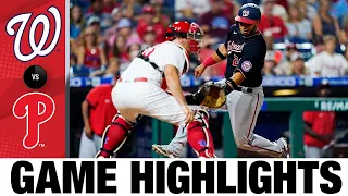 Nationals vs. Phillies Game Highlights (7/6/22) | MLB Highlights