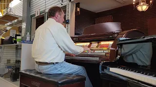 Former MLB organist Mike Mixon plays Take Me Out to the Ball Game