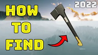 HOW TO FIND THE MODERN AXE IN 2 MINUTS IN THE FOREST 2022