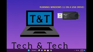 How to run Tiny11 on a USB drive