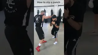 How to slip a punch drill #bodypunchboxinggym