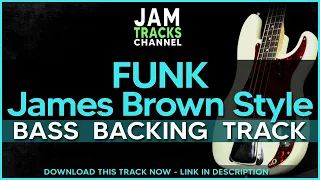 D7 Funk Jam Track for BASS - In the Style of James Brown / The JB's