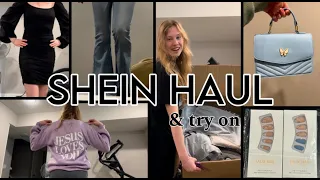 HUGE SHEIN haul and try on!!! Clothes, shoes, accessories!!!