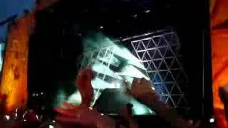 Daft Punk opening at Lollapalooza 2007