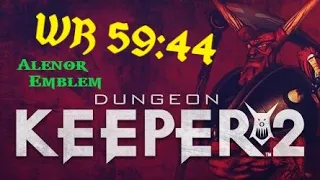 [WR] Dungeon Keeper 2 Speedrun 59:44 Full Campaign Any% by AlenorEmblem FIRST SUB 1 HOUR COMPLETION