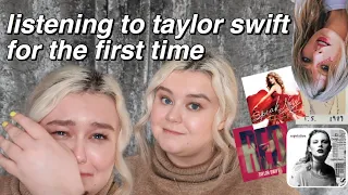 LISTENING TO TAYLOR SWIFT FOR THE FIRST TIME (I CRIED)