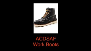 An Honest Review of the ACDSAF  Work Boots