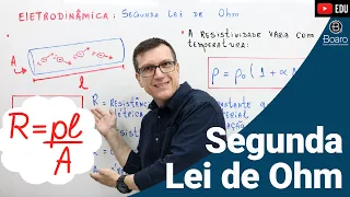 SEGUNDA LEI DE OHM | ELETRODINÂMICA | AULA 7 - Professor Boaro