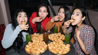 100 Golgappa Challenge | 100 Pani Puri Eating Challenge | Food Challenge | Golgappa Challenge