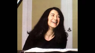 Bach - Toccata in C minor, BWV 911 (Argerich)