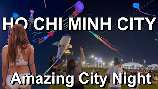 Ho Chi Minh City 🇻🇳 Night Life, Amazing City Center - Night Walking Tour