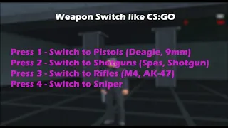 Weapon Switch | GTA SAMP