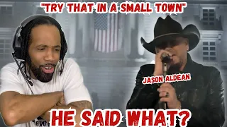 FIRST TIME HEARING! | Jason Aldean - "Try That In A Small Town" | REACTION!!!!!