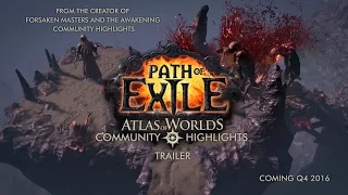 Path Of Exile | Atlas Of Worlds Community Highlights (Trailer) by MirekLeFou