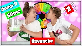 MYSTERY WHEEL  DUMP IT SLIME CHALLENGE! REVANCHE en francais