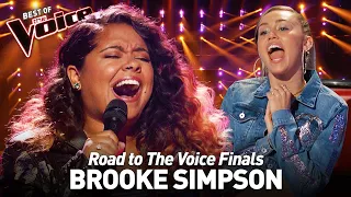 POWERHOUSE singer wows the coaches with INCREDIBLE Demi Lovato cover! | Road to The Voice Finals