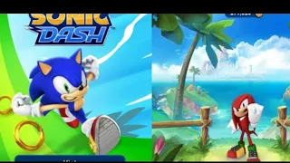 Sonic Dash (Android / iOS) Gameplay - Teen Sonic vs Sonic vs Classic Sonic 2024