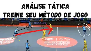 TREINO DE FUTSAL | COMO JOGAR FUTSAL BEM | ANÁLISE TÁTICA DE FUTSAL