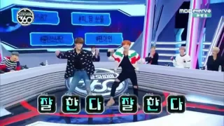 161107 - BTS Jungkook & Jhope Dancing to Red Velvet Russian Roulette @ MBC Star Show 360