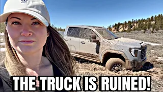 I'm An Idiot! I Attempted To Go Off Road And Ruined My Brand New $100,000 Truck!