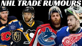 NHL Trade Rumours - Pens, Canucks, Wings, Leafs, Flames, Vegas + Signings