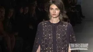 FIRST LOOK: Tadashi Shoji NYFW Fall 2014 | Videofashion