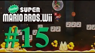 Another Super Mario Bros. Wii - 100% Co-op Walkthrough Part 15