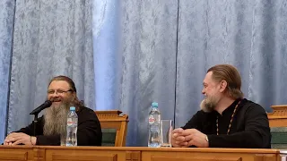 Беседа о. Сергия Баранова с семинаристами и преподавателями ТДС в г. Томске 15.05.2023 г