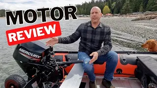 Review Mercury 20hp EH on a Stryker LX 380