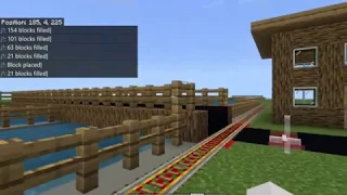 Working Level Crossing And Bridge In Minecraft