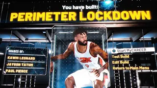 NBA 2K22 25 HOF Shooting Badges Kawhi Leonard Perimeter Lockdown Cur Gen build with Next Gen skills