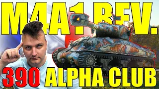 390 Alpha Club: M4A1 Rev. Stands Alone! | World of Tanks