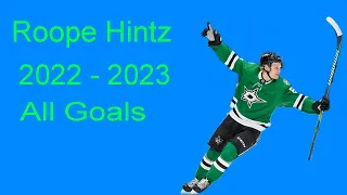 All Roope Hintz Goals 2022 - 2023 #24