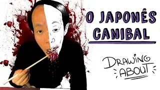 O japonês canibal Issei Sagawa 🔪 Draw My Life Português