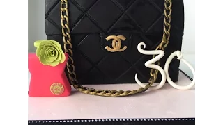 How to make a Chanel Purse Cake