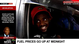 Fuel prices go up at midnight, motorists are unhappy