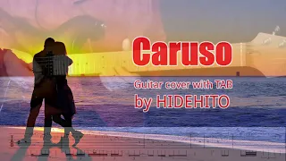 Caruso　Neal Schon Version Guitar cover with guitar tab by HIDEHITO