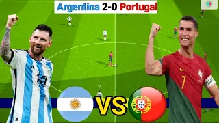 eFootball 2024 - Portugal Vs Argentina - Official Gameplay | 4K Mobile