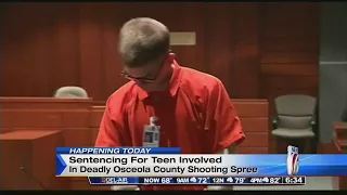 Teen to be sentenced in Osceola shooting spree