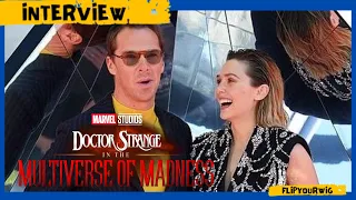 DR STRANGE MULTIVERSE OF MADNESS! BENEDICT CUMBERBATCH AND ELIZABETH OLSEN INTERVIEWS!