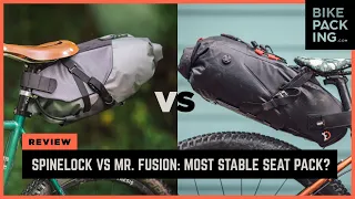 The Most Stable Seat Pack? Revelate Designs Spinelock VS Porcelain Rocket Mr. Fusion