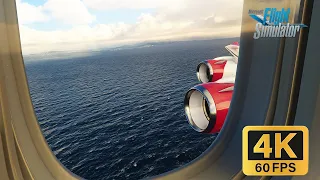 [EXTREME TURBULENCE] 4K ULTRA SETTINGS - Microsoft Flight Simulator 2020 Boeing 747 Gibraltar