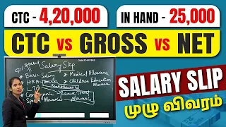 Take Home Salary Calculation Details in Tamil | What is Basic Pay? | Salary Explanation in Tamil