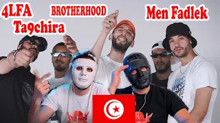 4LFA - Men Fadlek - Feat Ta9chira & BROTHERHOOD | Egyptian Reaction