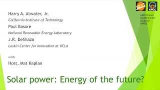 NEXT: Solar power - energy of the future?