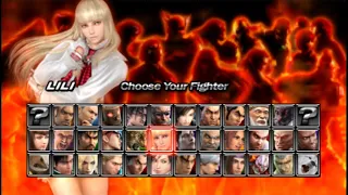 Tekken Dark Resurrection - Story Battle - Lili Rochefort (PSP)