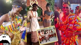 Moses Bliss & Beautiful Marie Wiseborn Traditional Marriage in Ghana || All You Missed